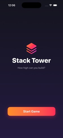 Stack Tower Game still from the App Store